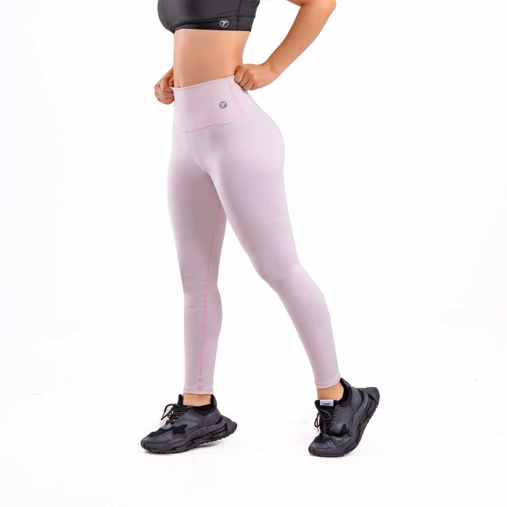 LEGGINS UNICOLOR - ROSA PASTEL CLARO