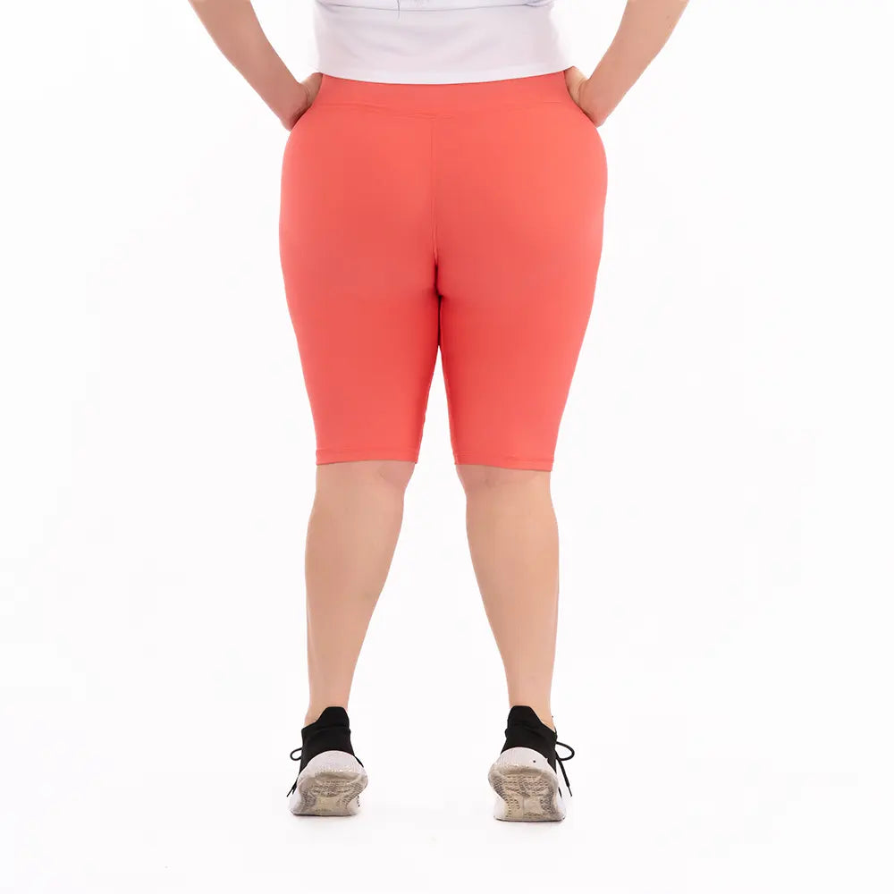 BICICLETERO PLUS SIZE UNICOLOR-SALMON