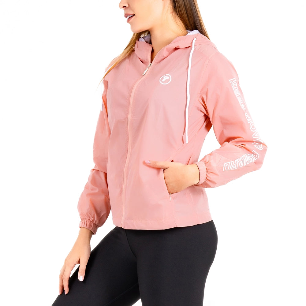 CHAQUETA ROMPEVIENTO THUNDER M - ROSA CREPE CLARO